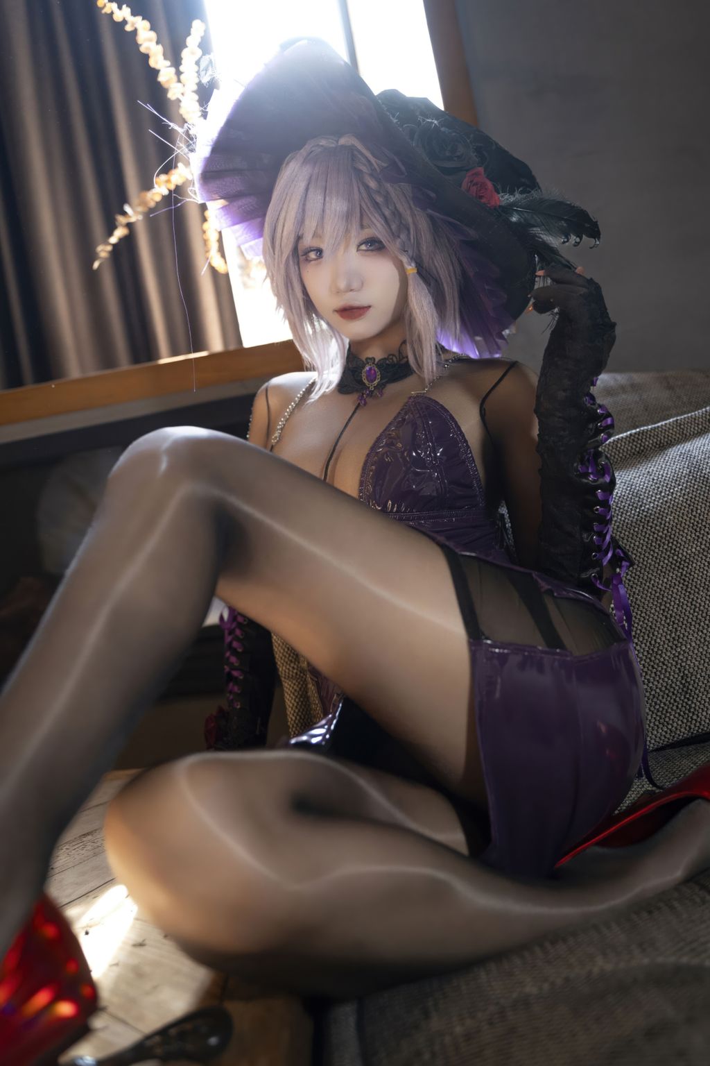 Coser柒柒要乖哦 魔女契约 216 photos  1 video - 205