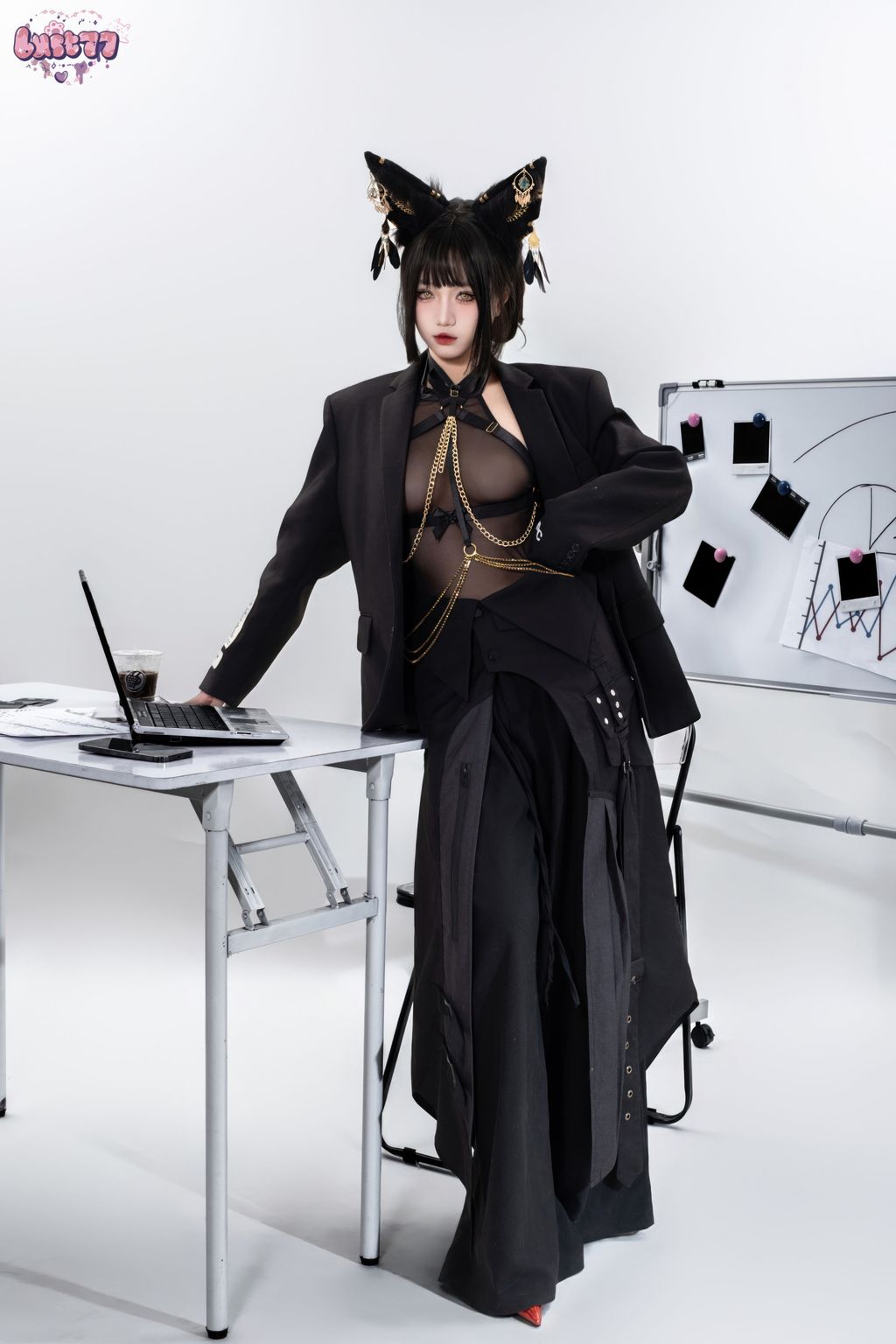 Coser柒柒要乖哦 黑阿努比斯 168 photos - 35