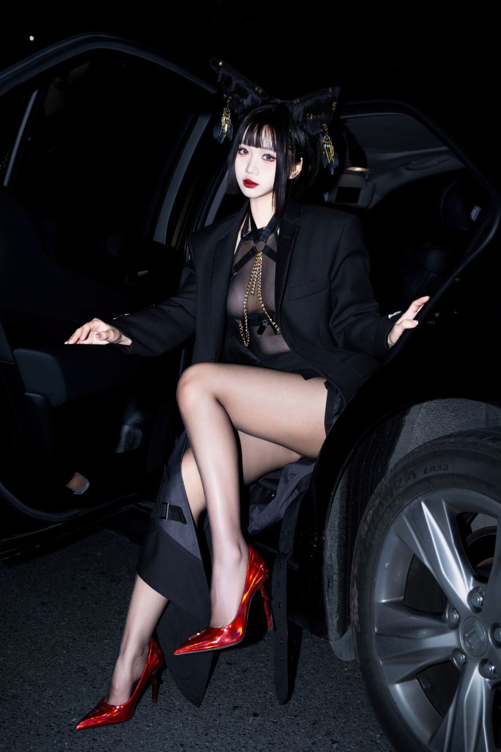 Coser柒柒要乖哦 黑阿努比斯 168 photos - 66