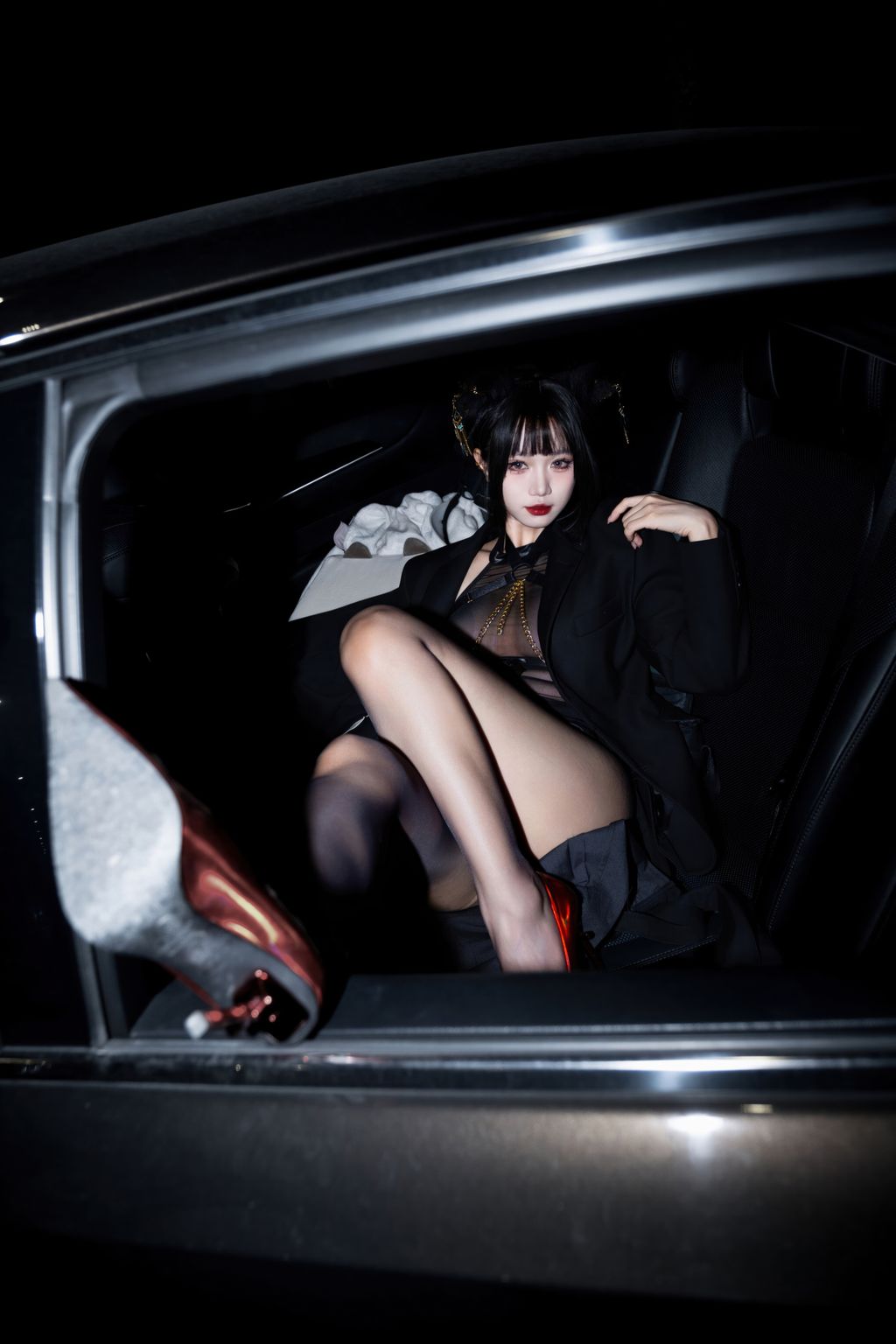 Coser柒柒要乖哦 黑阿努比斯 168 photos - 72