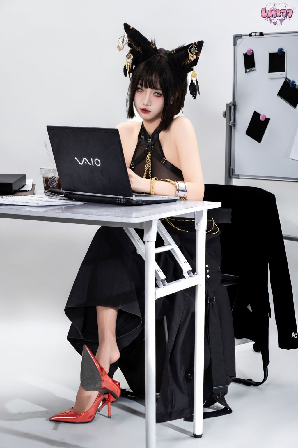 Coser柒柒要乖哦 黑阿努比斯 168 photos - 80