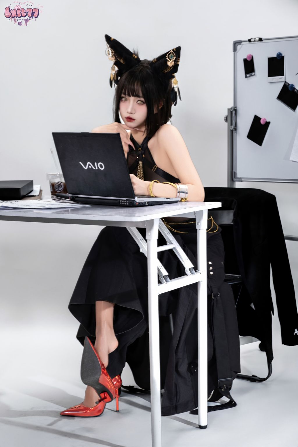 Coser柒柒要乖哦 黑阿努比斯 168 photos - 82