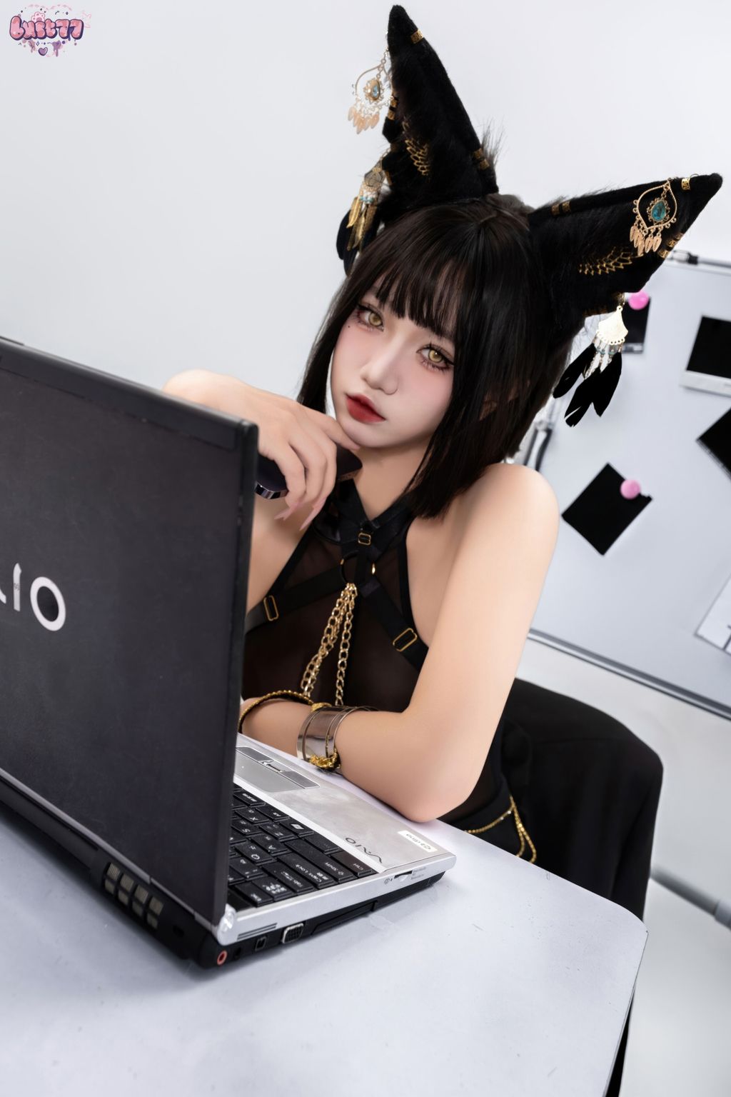 Coser柒柒要乖哦 黑阿努比斯 168 photos - 87