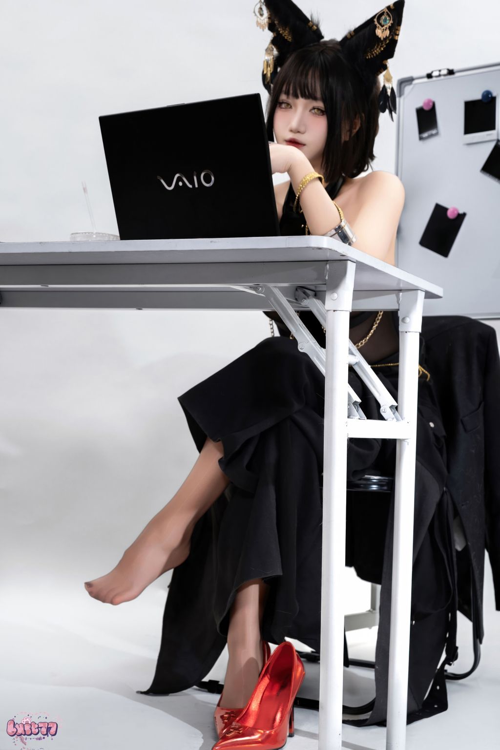 Coser柒柒要乖哦 黑阿努比斯 168 photos - 88