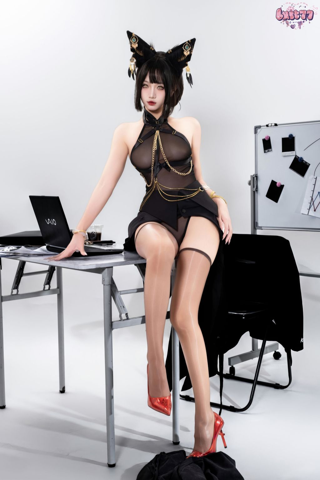 Coser柒柒要乖哦 黑阿努比斯 168 photos - 106