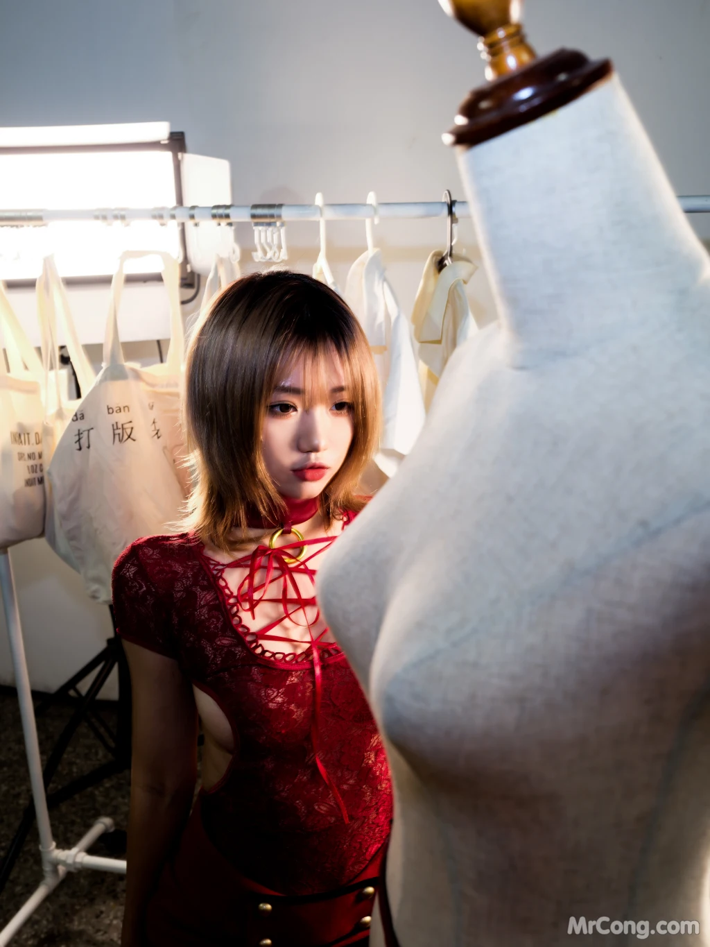 Coser柒柒要乖哦 No006 红 29 photos - 19