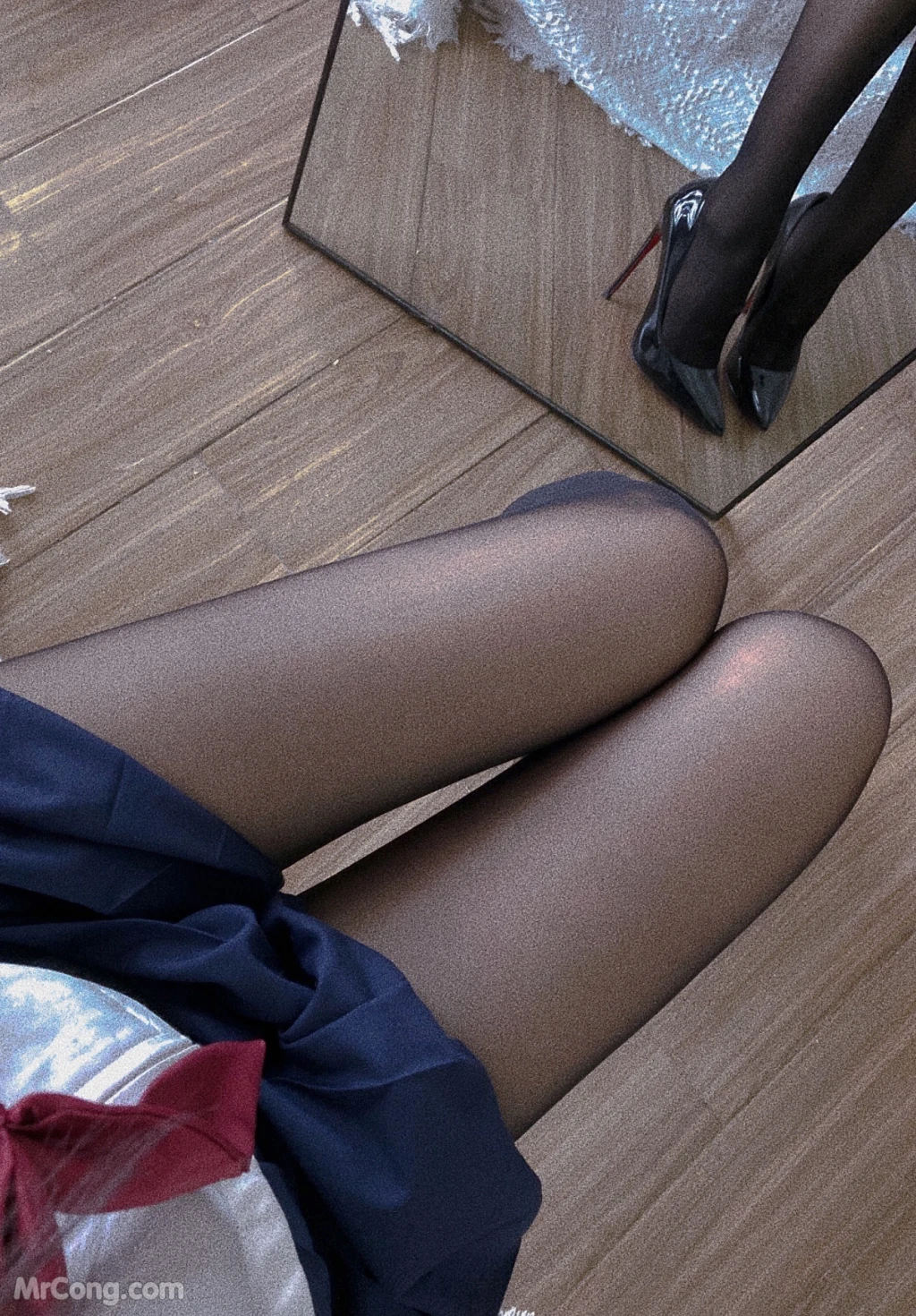 Coser柒柒要乖哦 No007 天台学姐 80 photos - 66