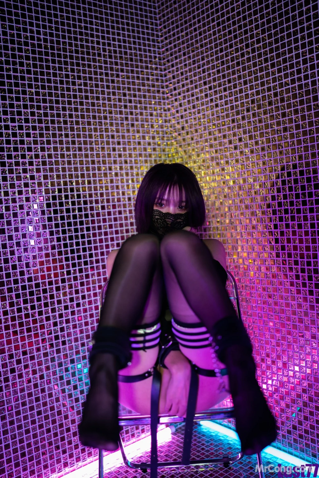 Coser柒柒要乖哦 No011 白液俘虏 80 photos - 40