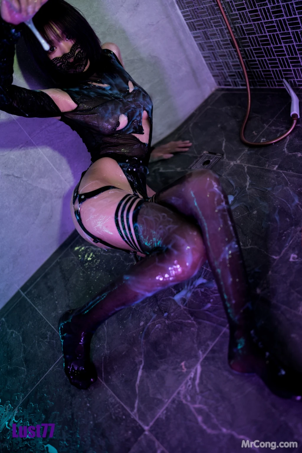 Coser柒柒要乖哦 No011 白液俘虏 80 photos - 55