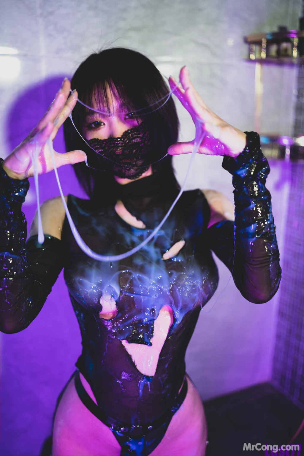 Coser柒柒要乖哦 No011 白液俘虏 80 photos - 58