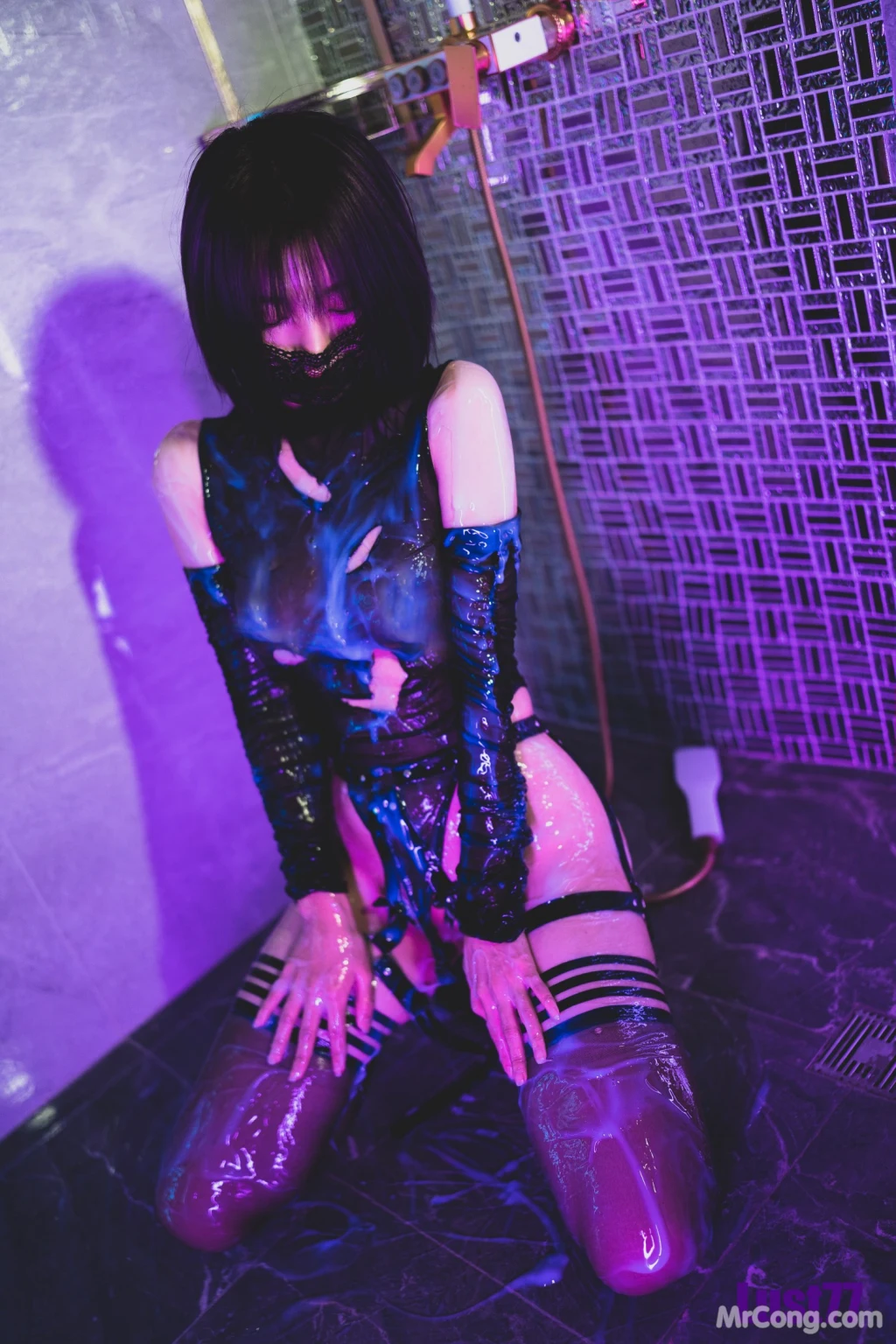 Coser柒柒要乖哦 No011 白液俘虏 80 photos - 61