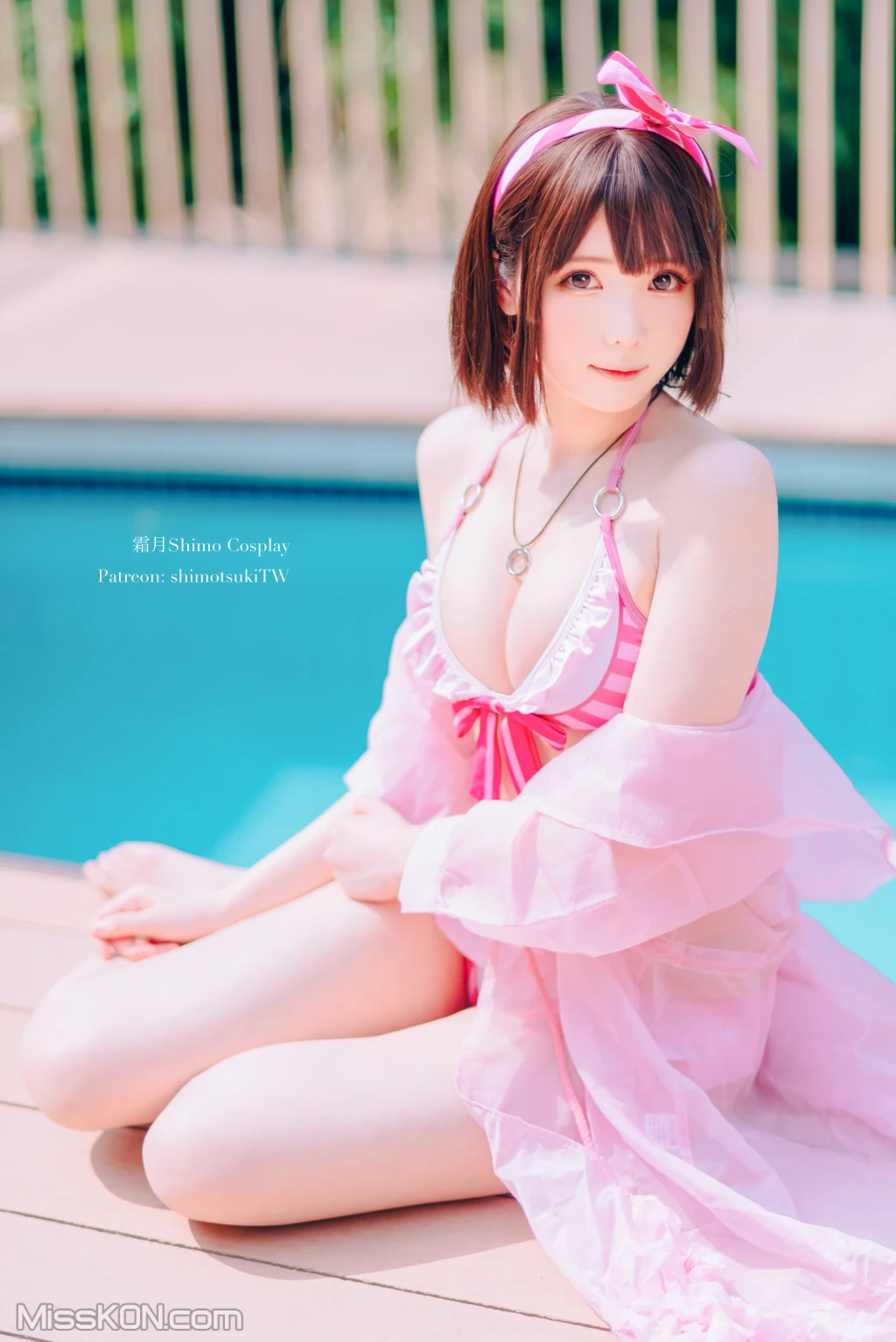Coser霜月shimo 加藤惠泳衣 19 photos - 3