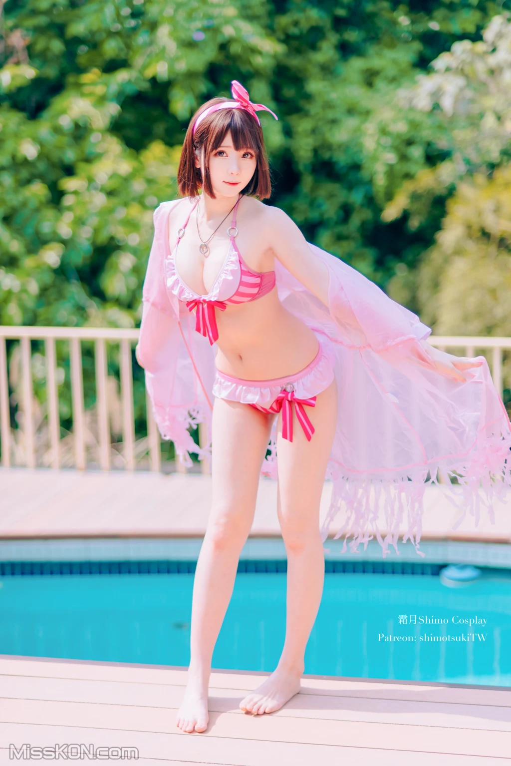 Coser霜月shimo 加藤惠泳衣 19 photos - 5