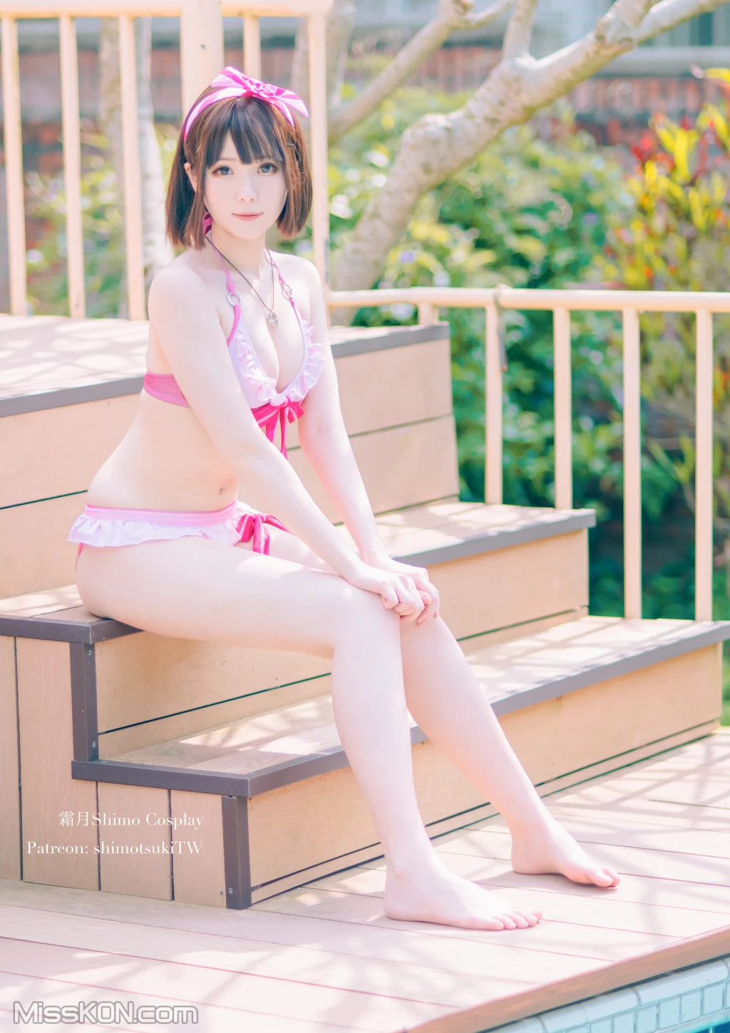 Coser霜月shimo 加藤惠泳衣 19 photos - 9