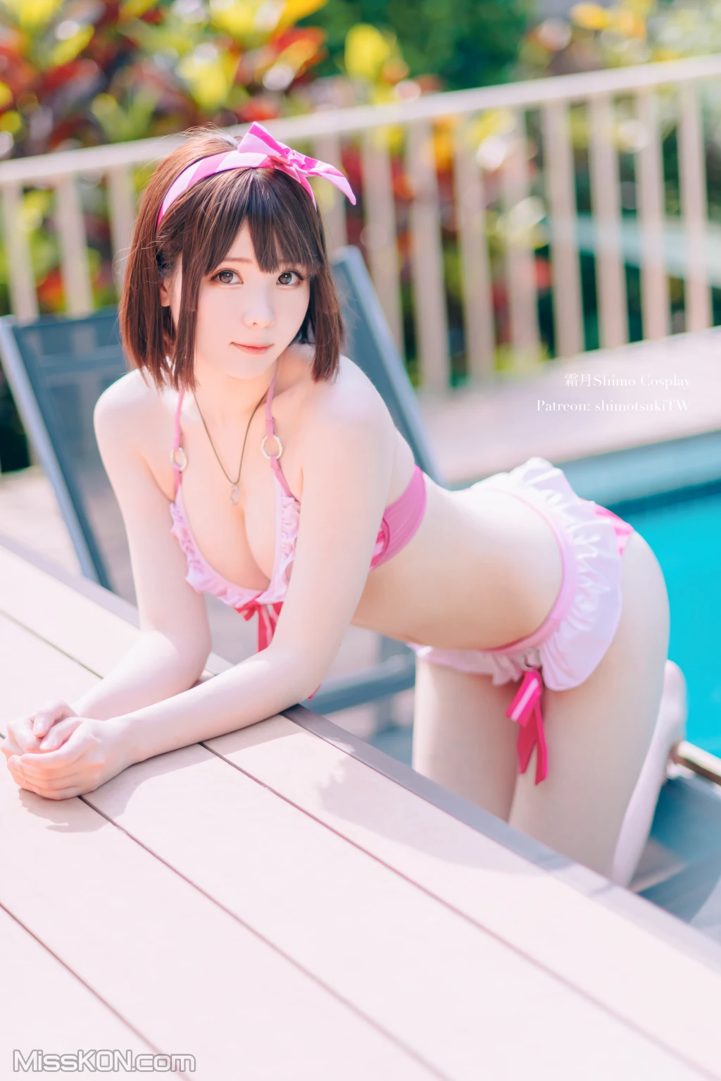 Coser霜月shimo 加藤惠泳衣 19 photos - 15