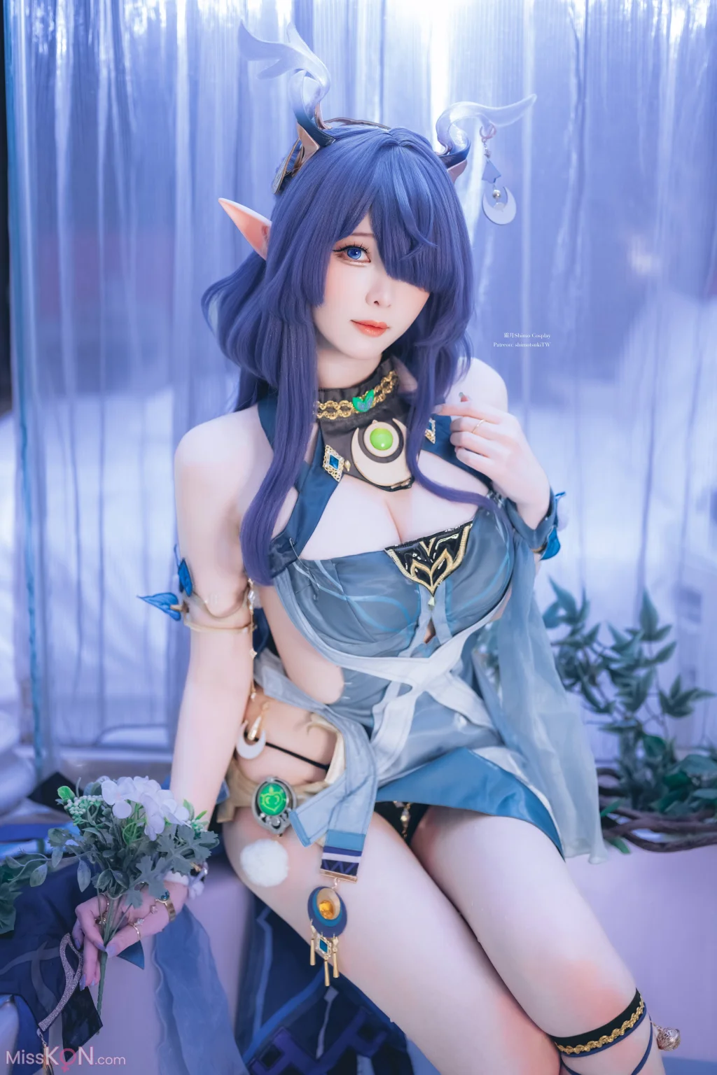 Coser霜月shimo 原神 菈乌玛Lauma 24 photos