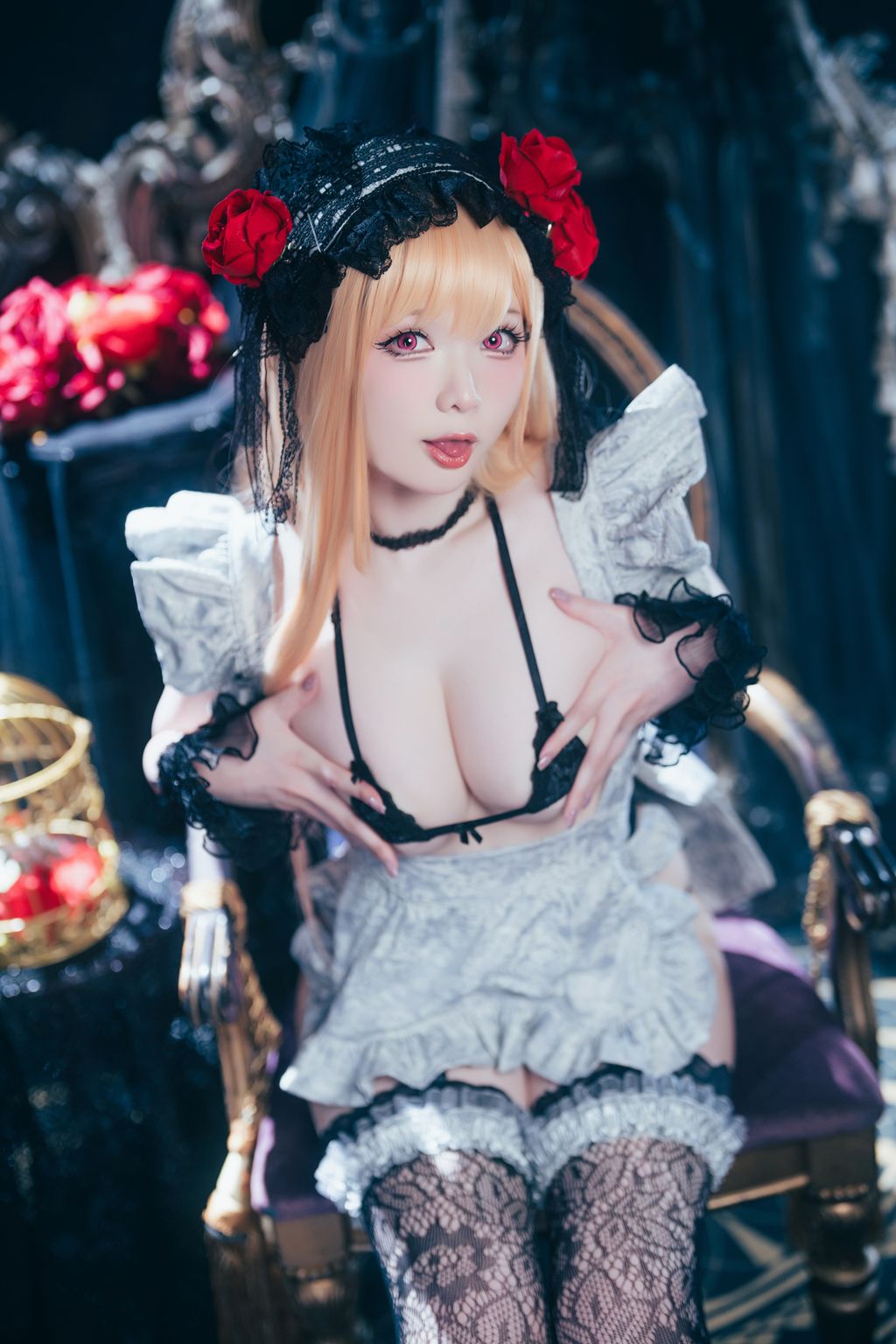 Coser霜月shimo 喜多川海梦 My Dress Up 93 photos - 23