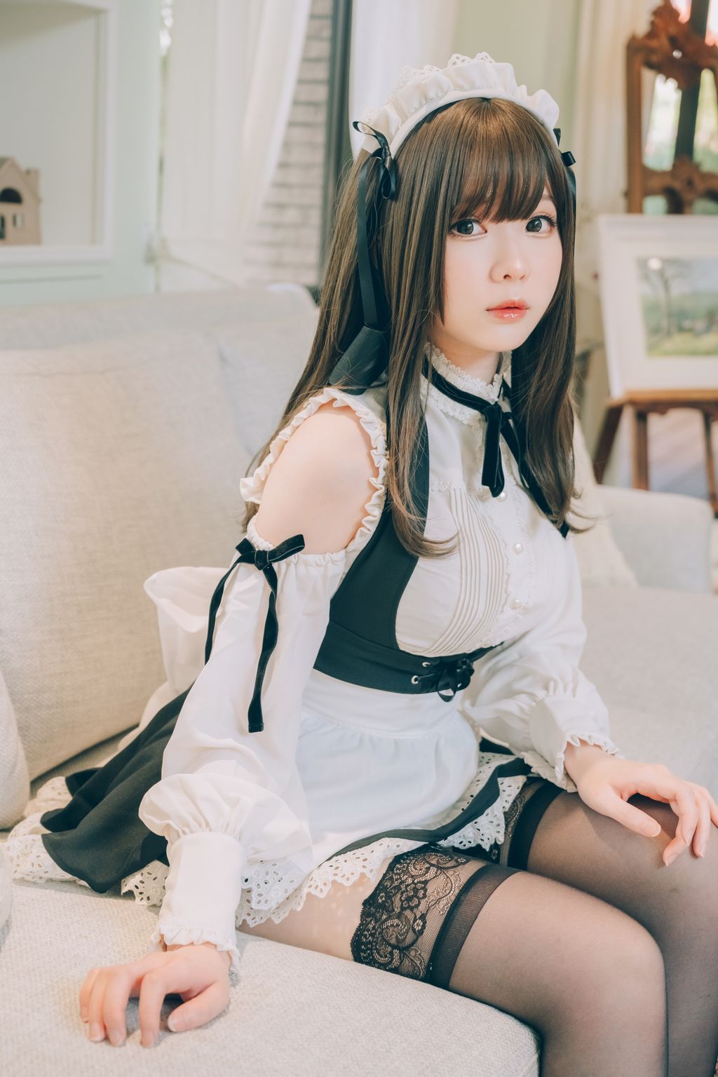 Coser霜月shimo 女仆图鉴2 115 photos - 3
