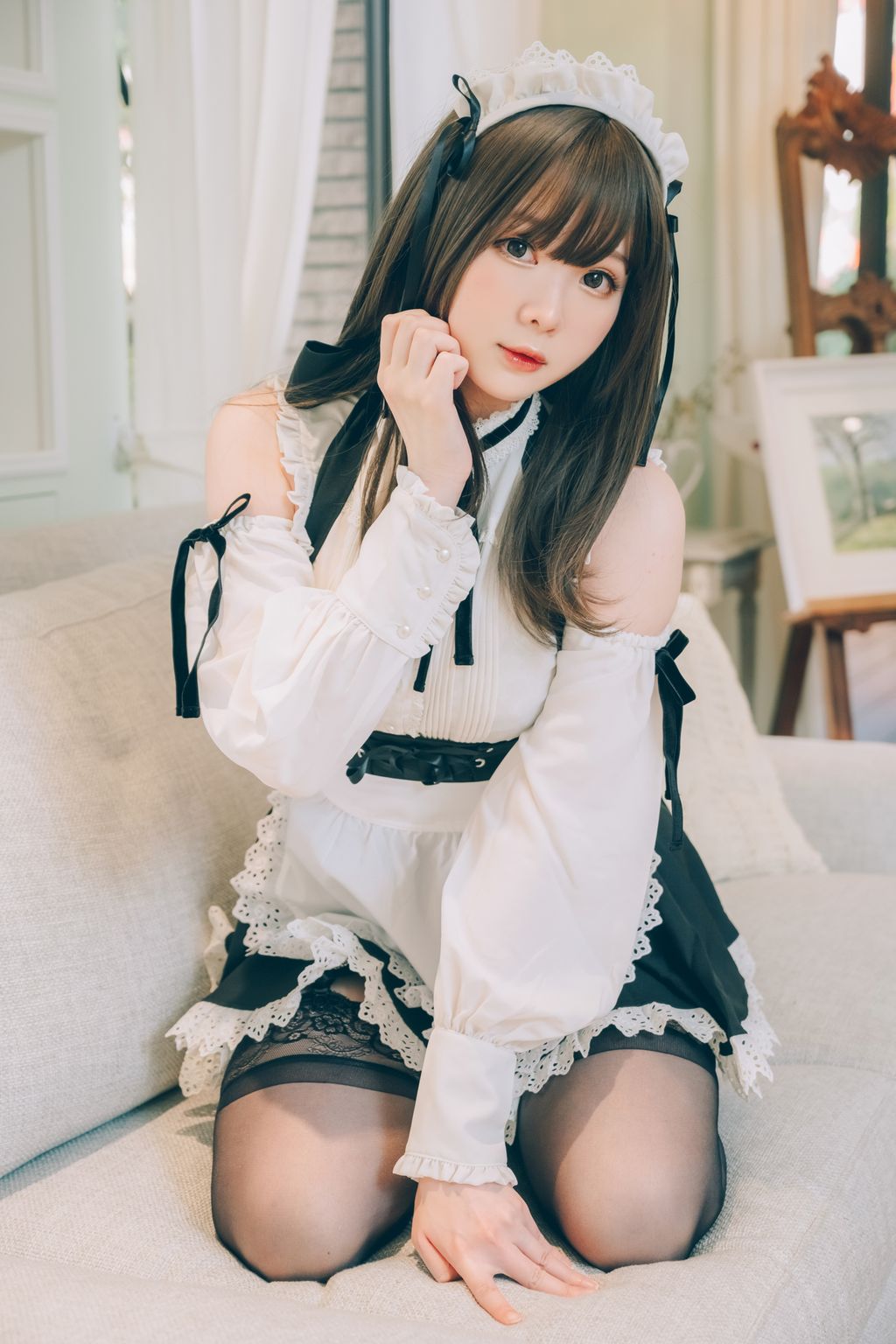 Coser霜月shimo 女仆图鉴2 115 photos - 6