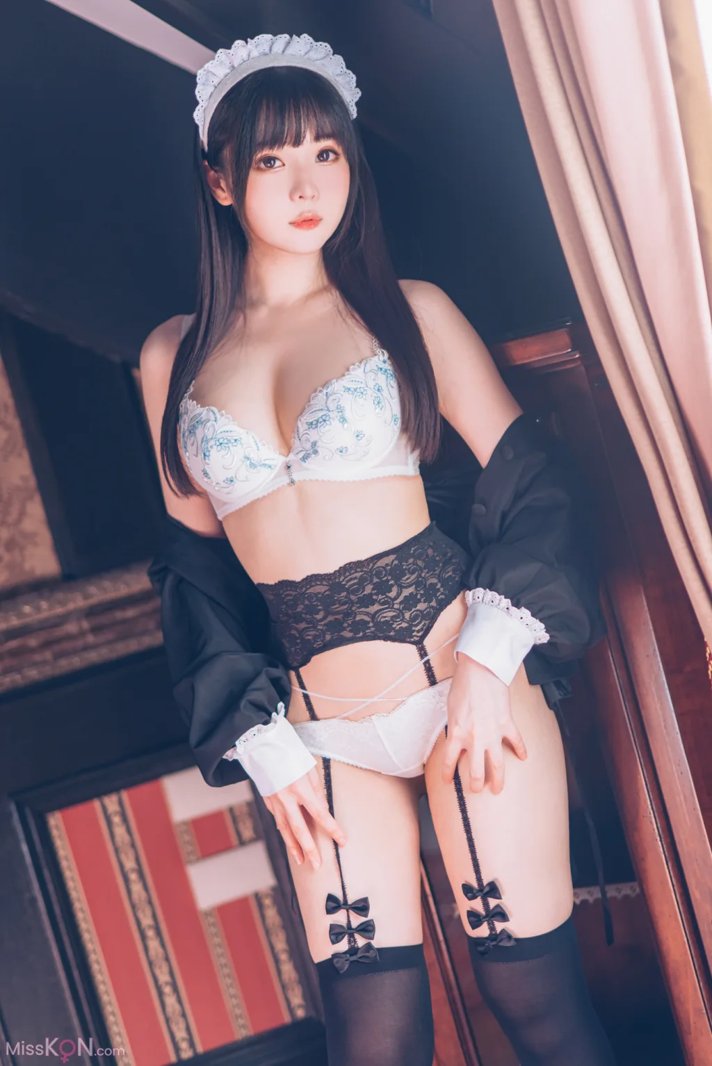 Coser霜月shimo 女僕圖鑑 Shimos Maid Collection 136 photos