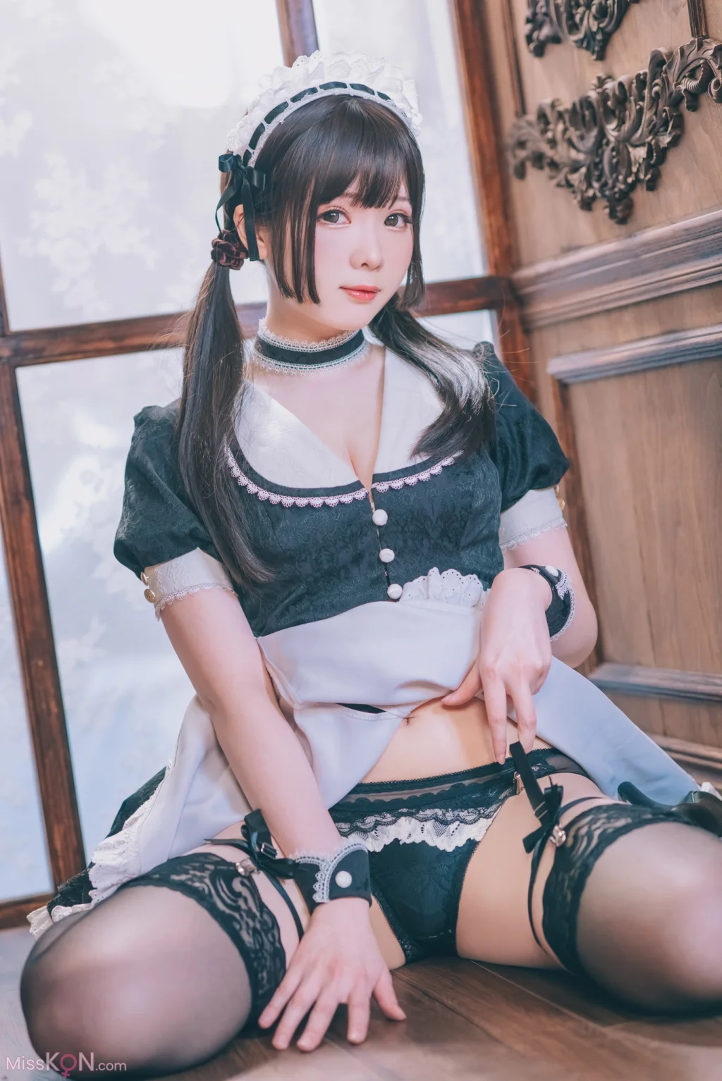 Coser霜月shimo 女僕圖鑑 Shimos Maid Collection 136 photos - 7