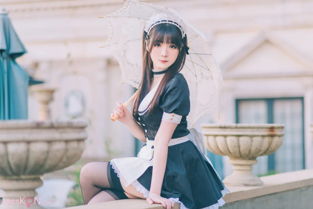 Coser霜月shimo 女僕圖鑑 Shimos Maid Collection 136 photos - 26