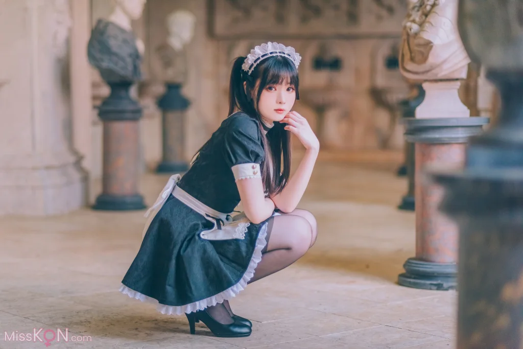 Coser霜月shimo 女僕圖鑑 Shimos Maid Collection 136 photos - 32