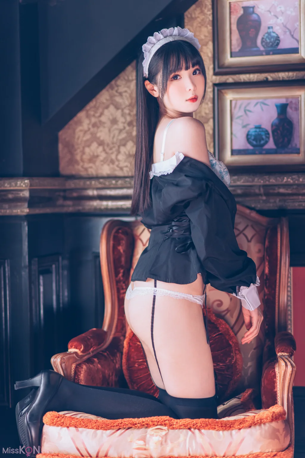Coser霜月shimo 女僕圖鑑 Shimos Maid Collection 136 photos - 46