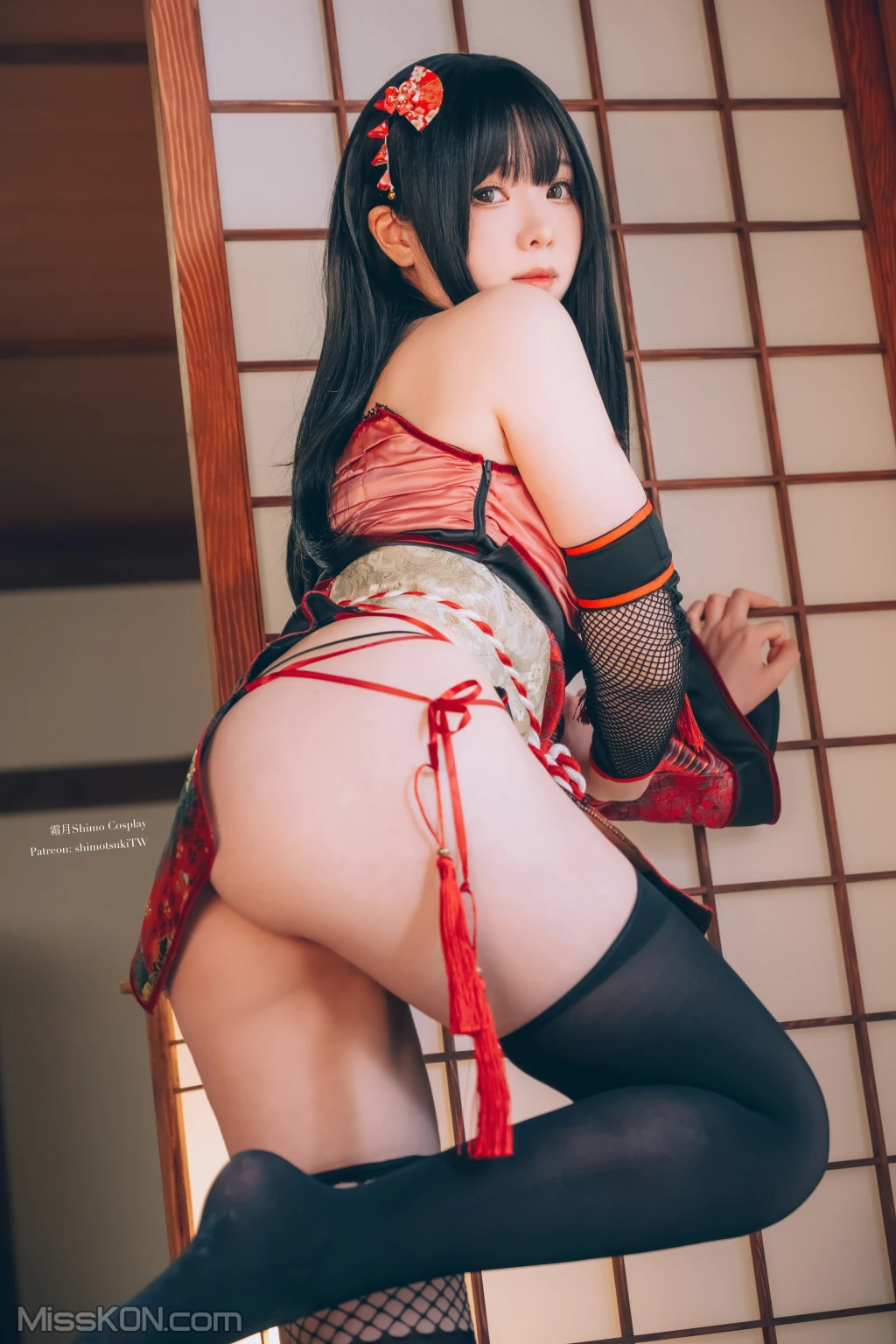 Coser霜月shimo 性感忍者 20 photos - 17