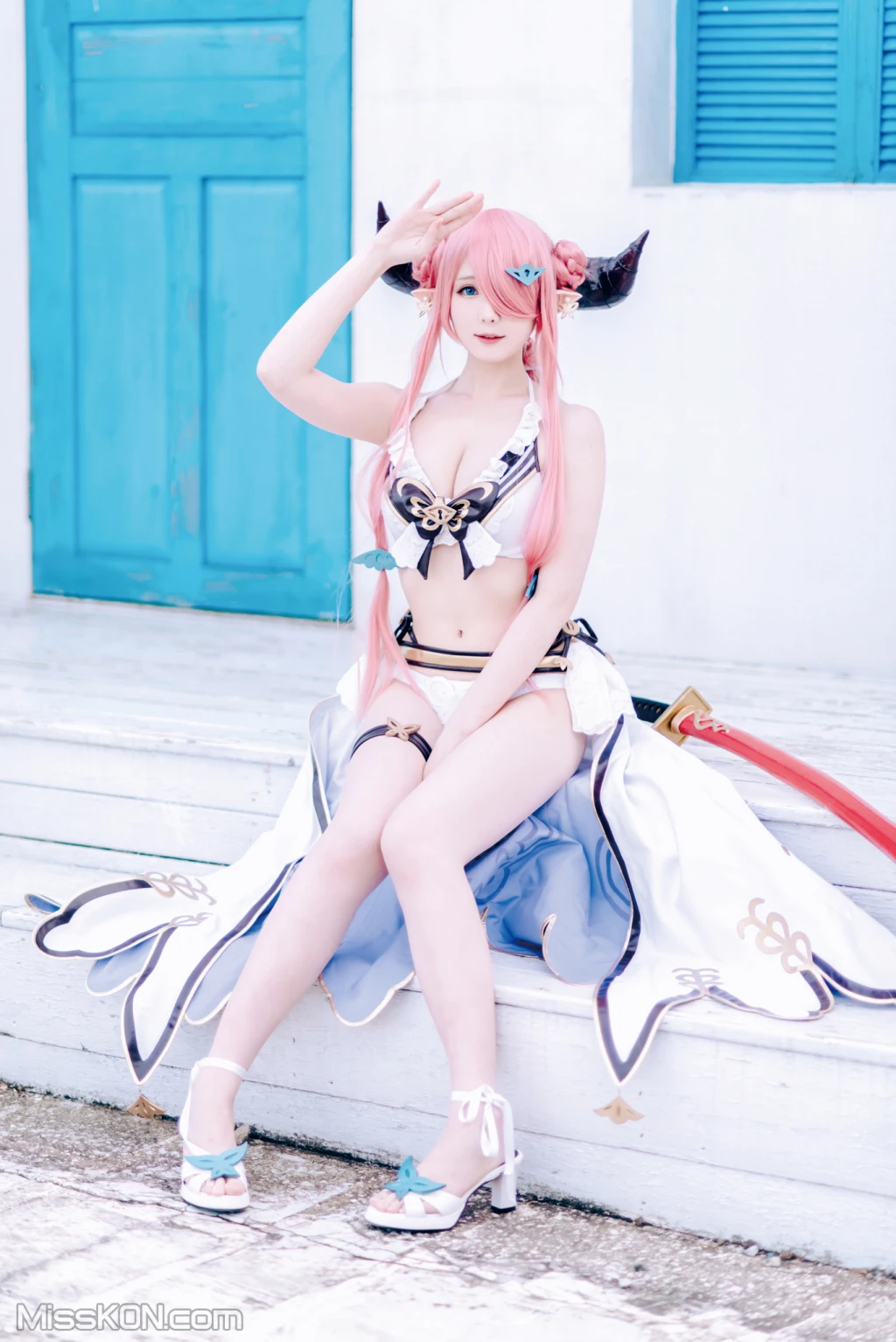 Coser霜月shimo 碧蓝幻想 娜尔梅亚 94 photos - 27