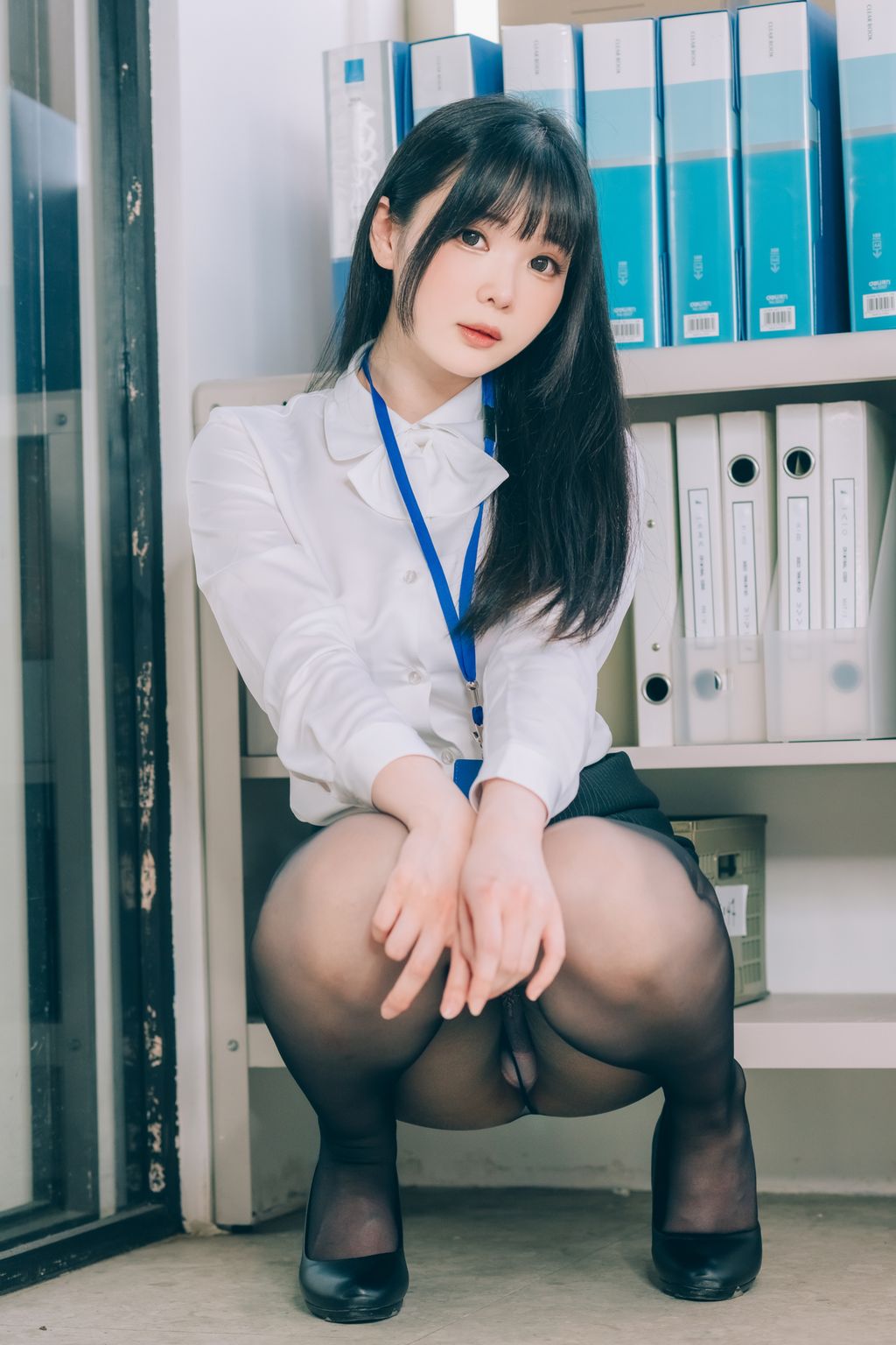 Coser霜月shimo 霜月的秘密辦公室 Shimo Secret Office 125 photos - 44