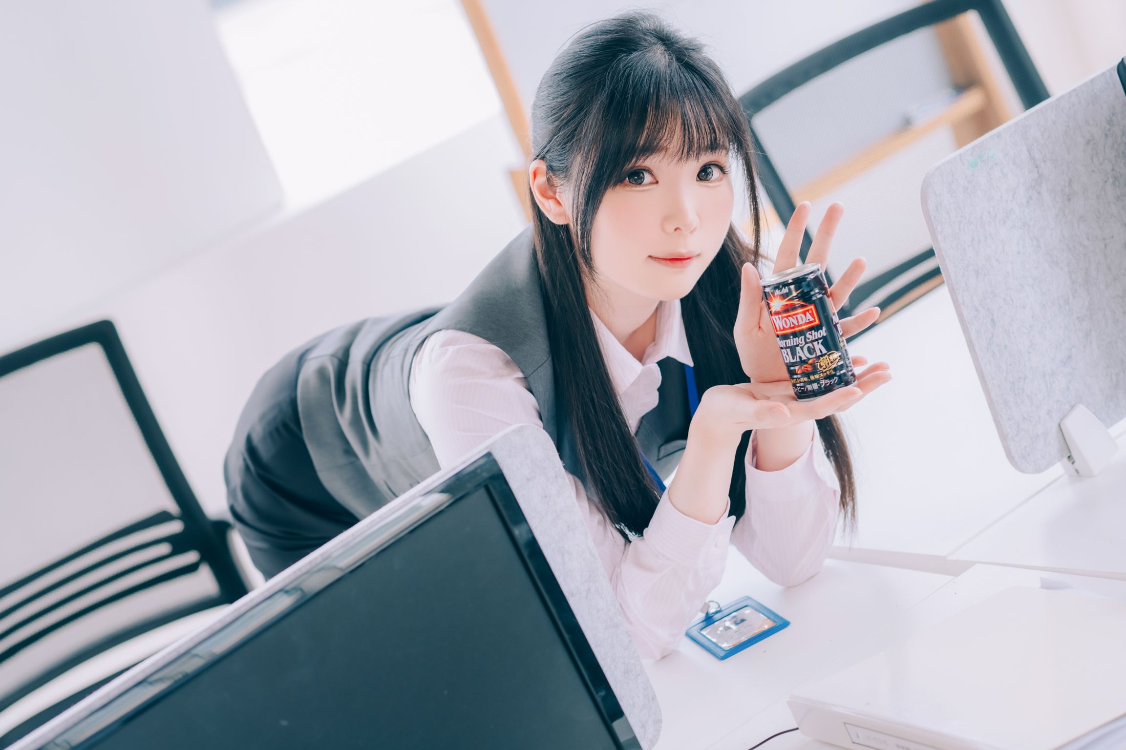Coser霜月shimo 霜月的秘密辦公室 Shimo Secret Office 125 photos - 79