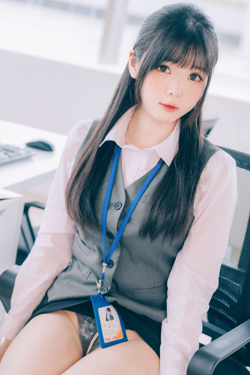 Coser霜月shimo 霜月的秘密辦公室 Shimo Secret Office 125 photos - 80
