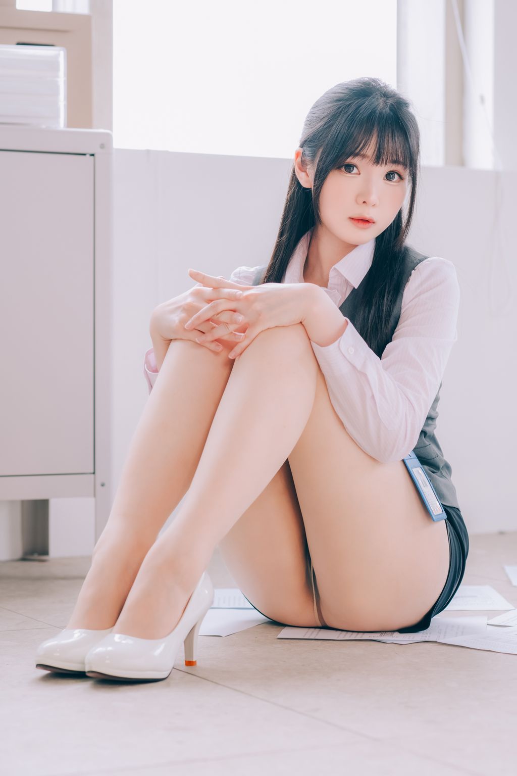 Coser霜月shimo 霜月的秘密辦公室 Shimo Secret Office 125 photos - 92