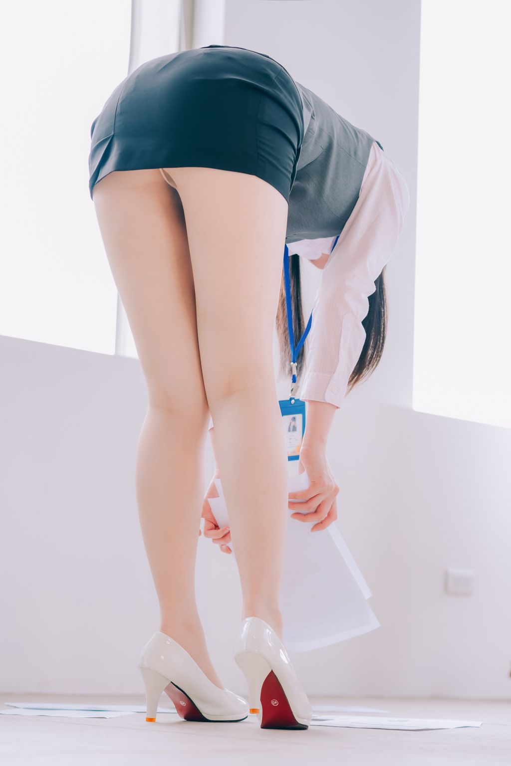 Coser霜月shimo 霜月的秘密辦公室 Shimo Secret Office 125 photos - 94
