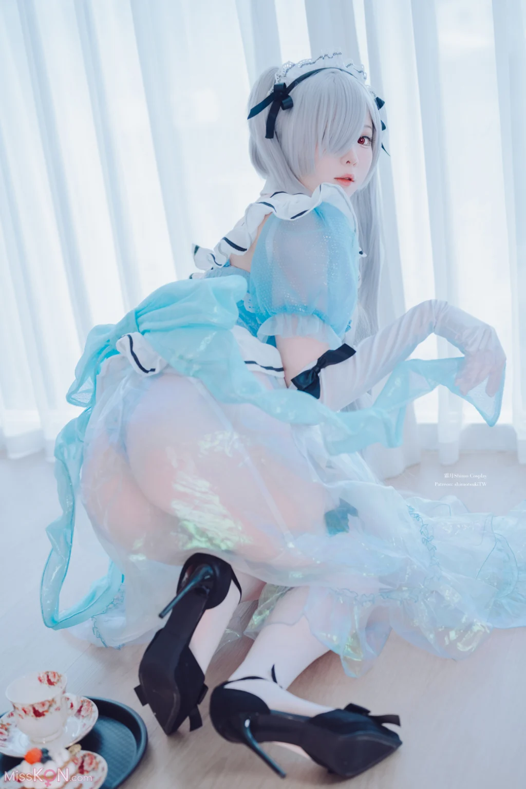 Coser霜月shimo Cinderella Maid NIKKE 灰姑娘女仆装 VOL2 33 photos - 3