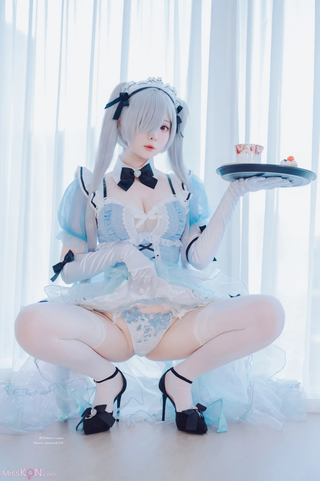 Coser霜月shimo Cinderella Maid NIKKE 灰姑娘女仆装 VOL2 33 photos - 5