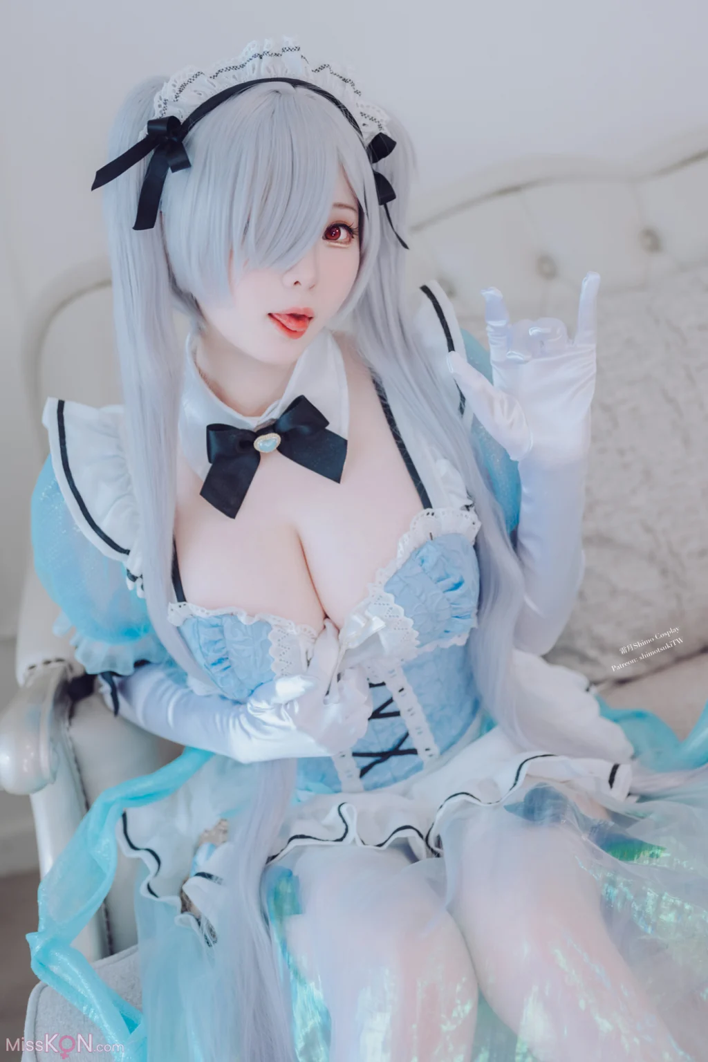 Coser霜月shimo Cinderella Maid NIKKE 灰姑娘女仆装 VOL2 33 photos - 6