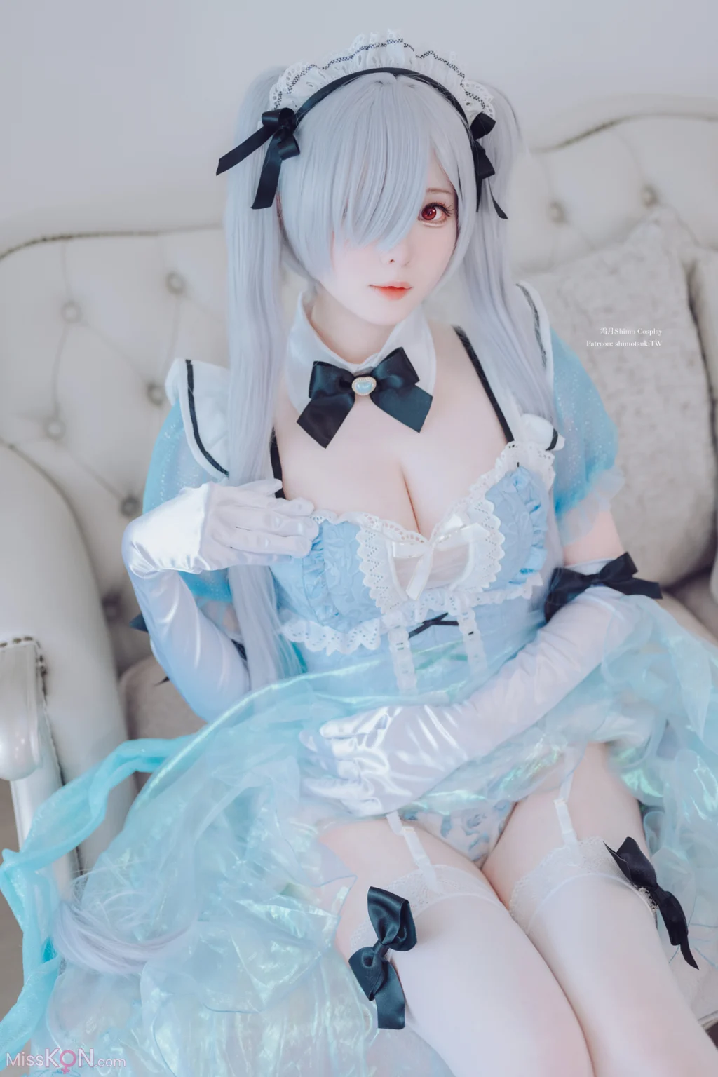 Coser霜月shimo Cinderella Maid NIKKE 灰姑娘女仆装 VOL2 33 photos - 7