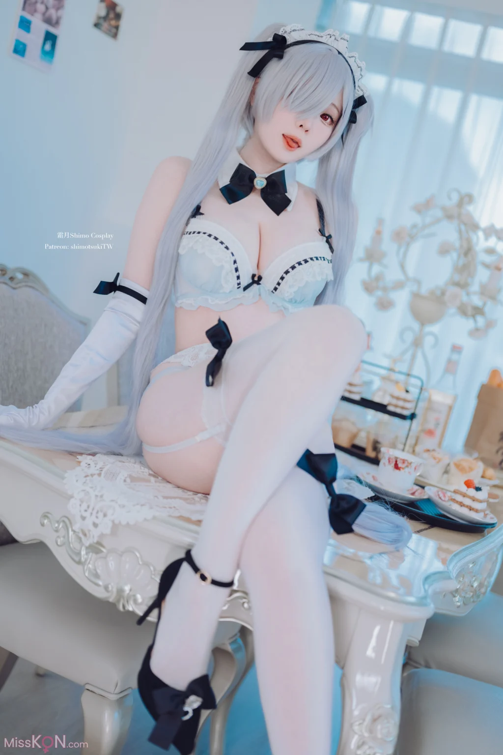 Coser霜月shimo Cinderella Maid NIKKE 灰姑娘女仆装 VOL2 33 photos - 12