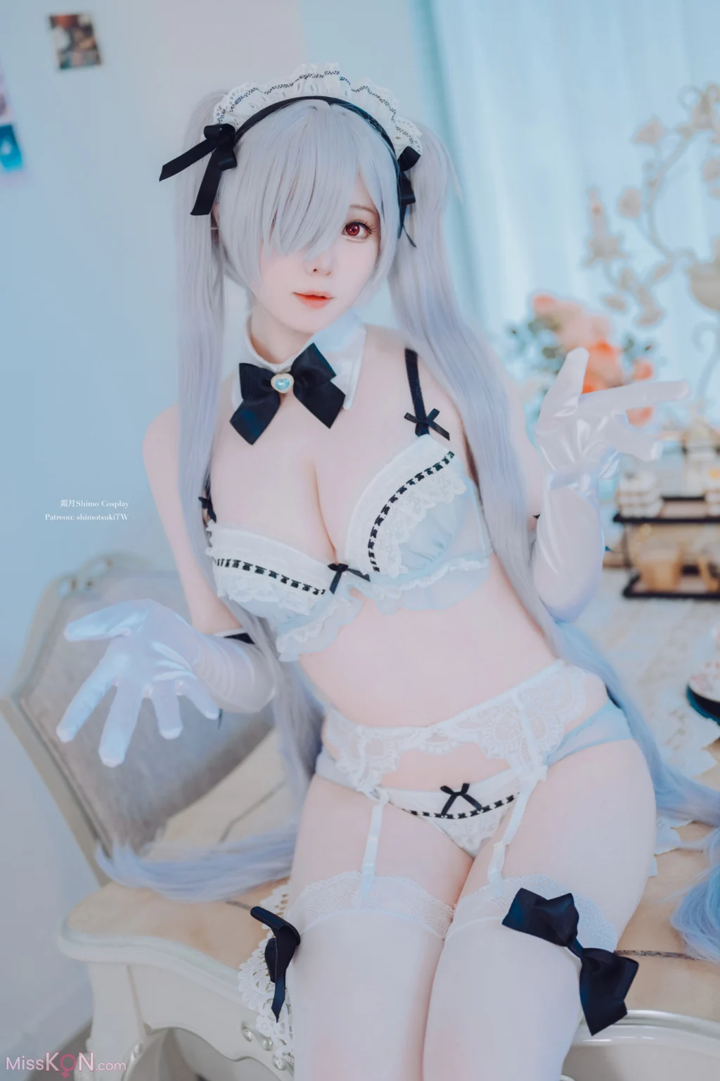 Coser霜月shimo Cinderella Maid NIKKE 灰姑娘女仆装 VOL2 33 photos - 13