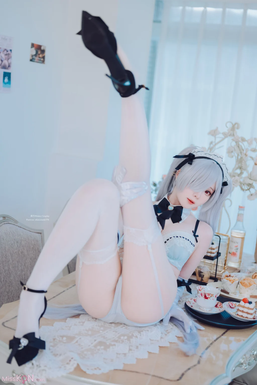 Coser霜月shimo Cinderella Maid NIKKE 灰姑娘女仆装 VOL2 33 photos - 15