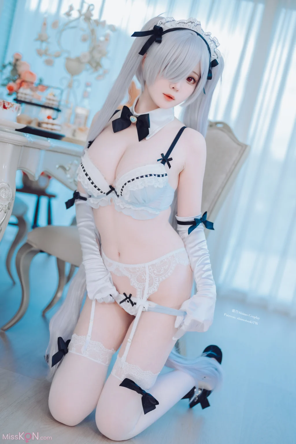 Coser霜月shimo Cinderella Maid NIKKE 灰姑娘女仆装 VOL2 33 photos - 18