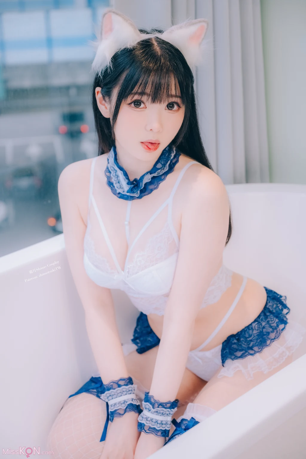 Coser霜月shimo Lace Lingerie 20 photos - 3