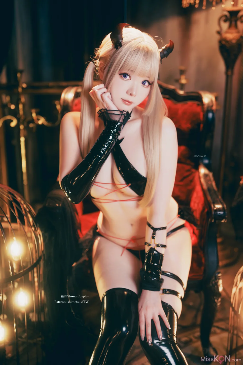 Coser霜月shimo Marie Rose Devil 18 photos - 6