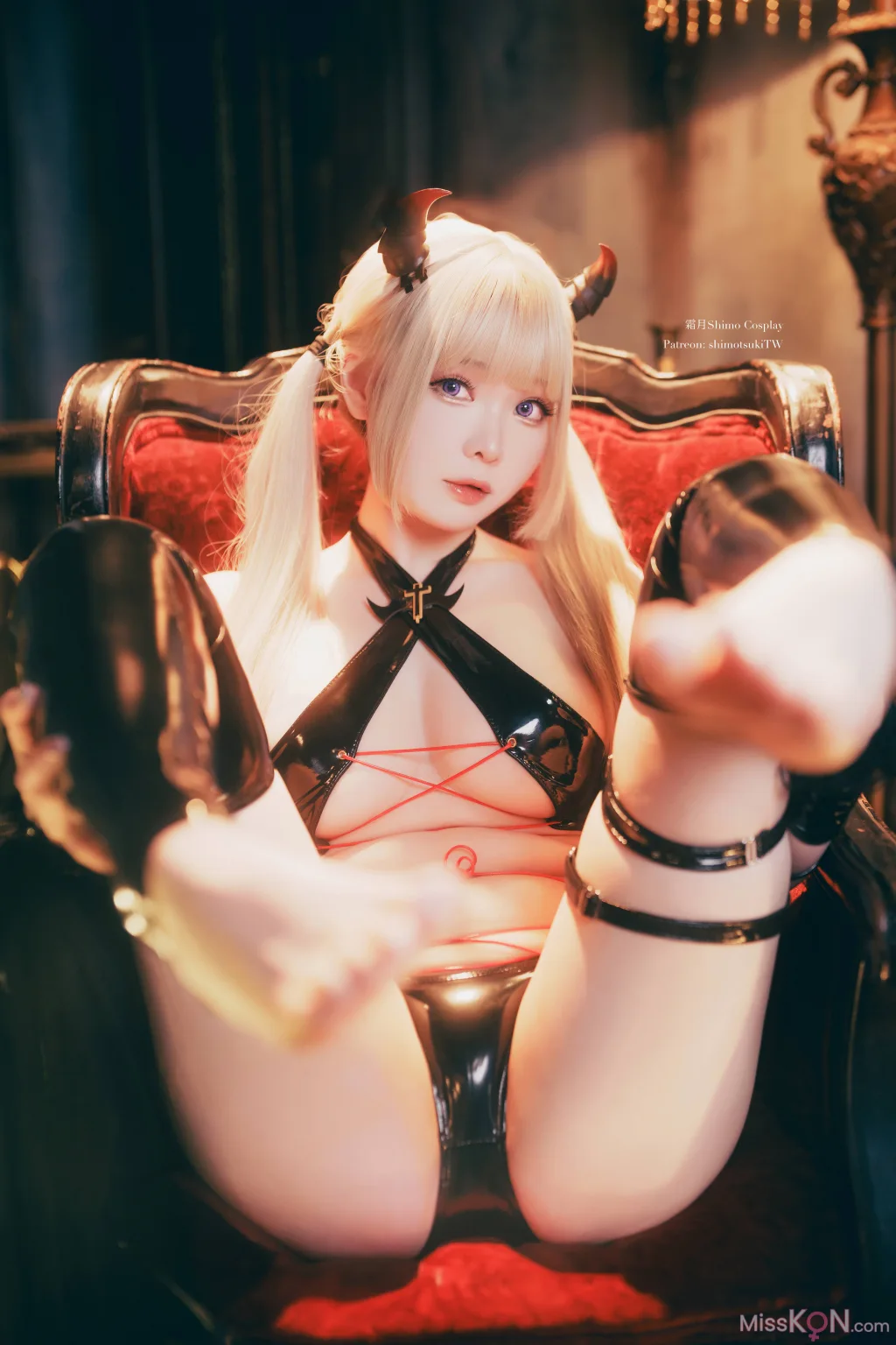 Coser霜月shimo Marie Rose Devil 18 photos - 15