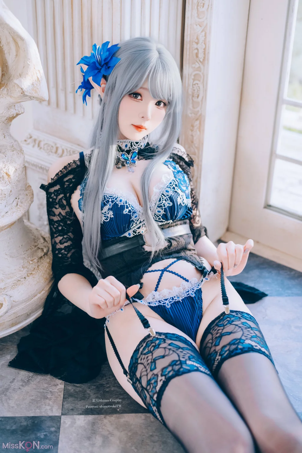 Coser霜月shimo Original Dark Elf 16 photos - 3