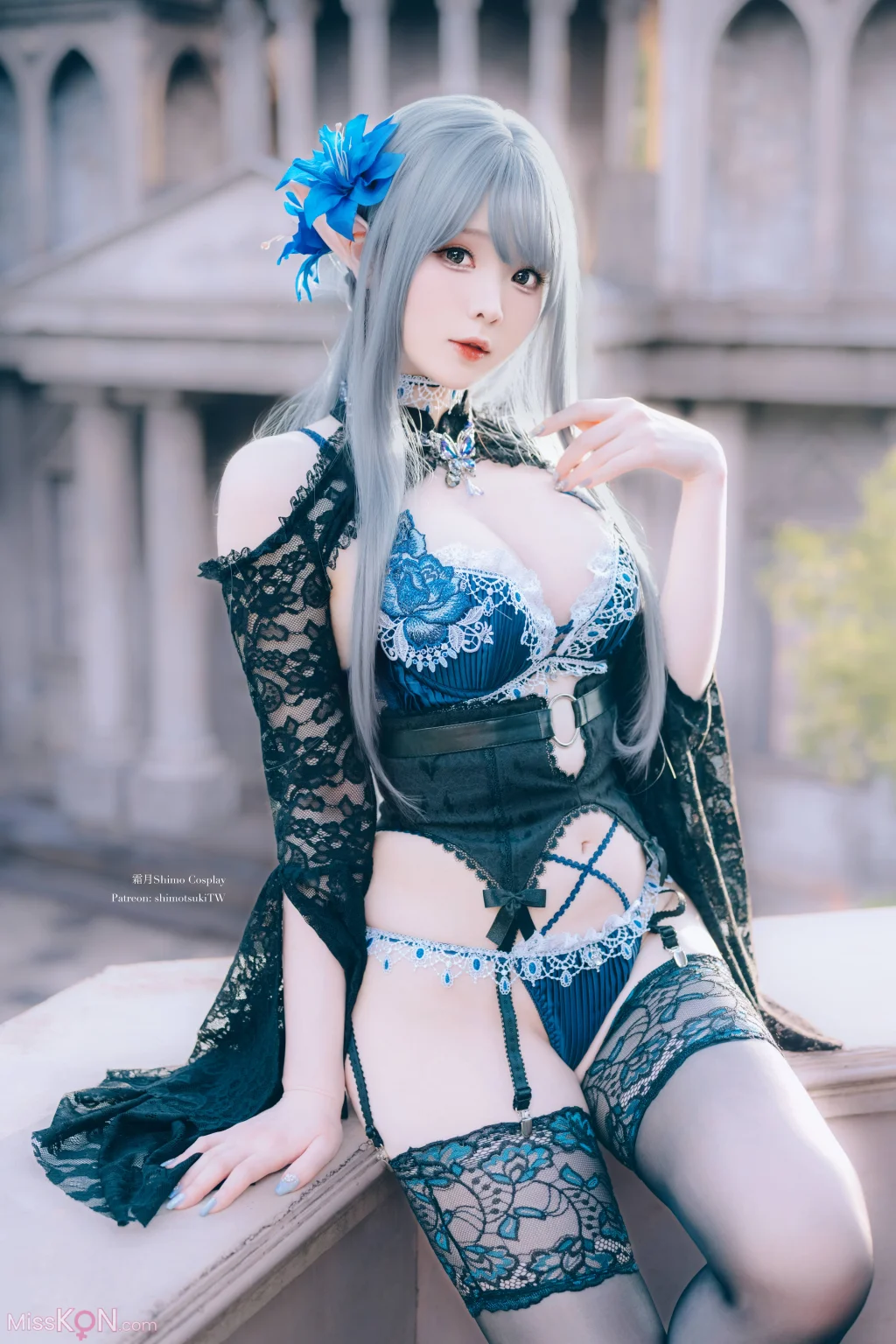 Coser霜月shimo Original Dark Elf 16 photos - 10
