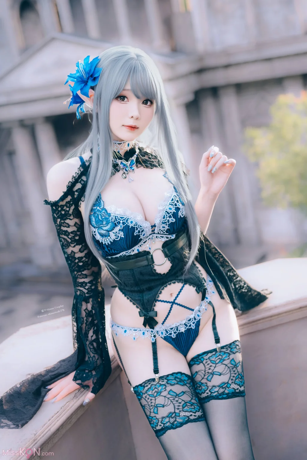 Coser霜月shimo Original Dark Elf 16 photos - 11