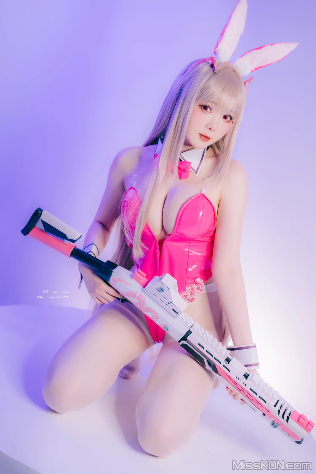 Coser霜月shimo Viper Bunny Suit NIKKE 25 photos - 2